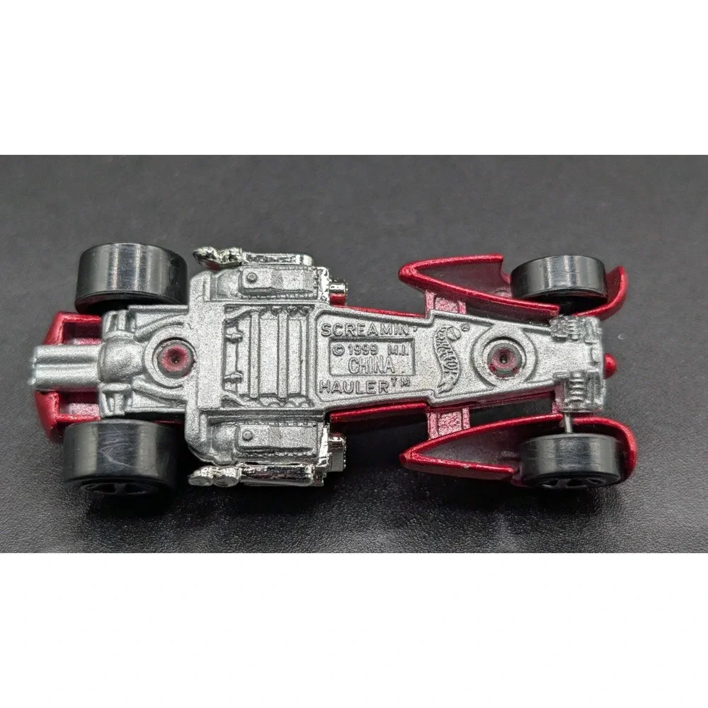 1990s & 2000s Hot Wheels Die-cast Car Lot Of 6 (Screaming, Turbo, Skullrider)